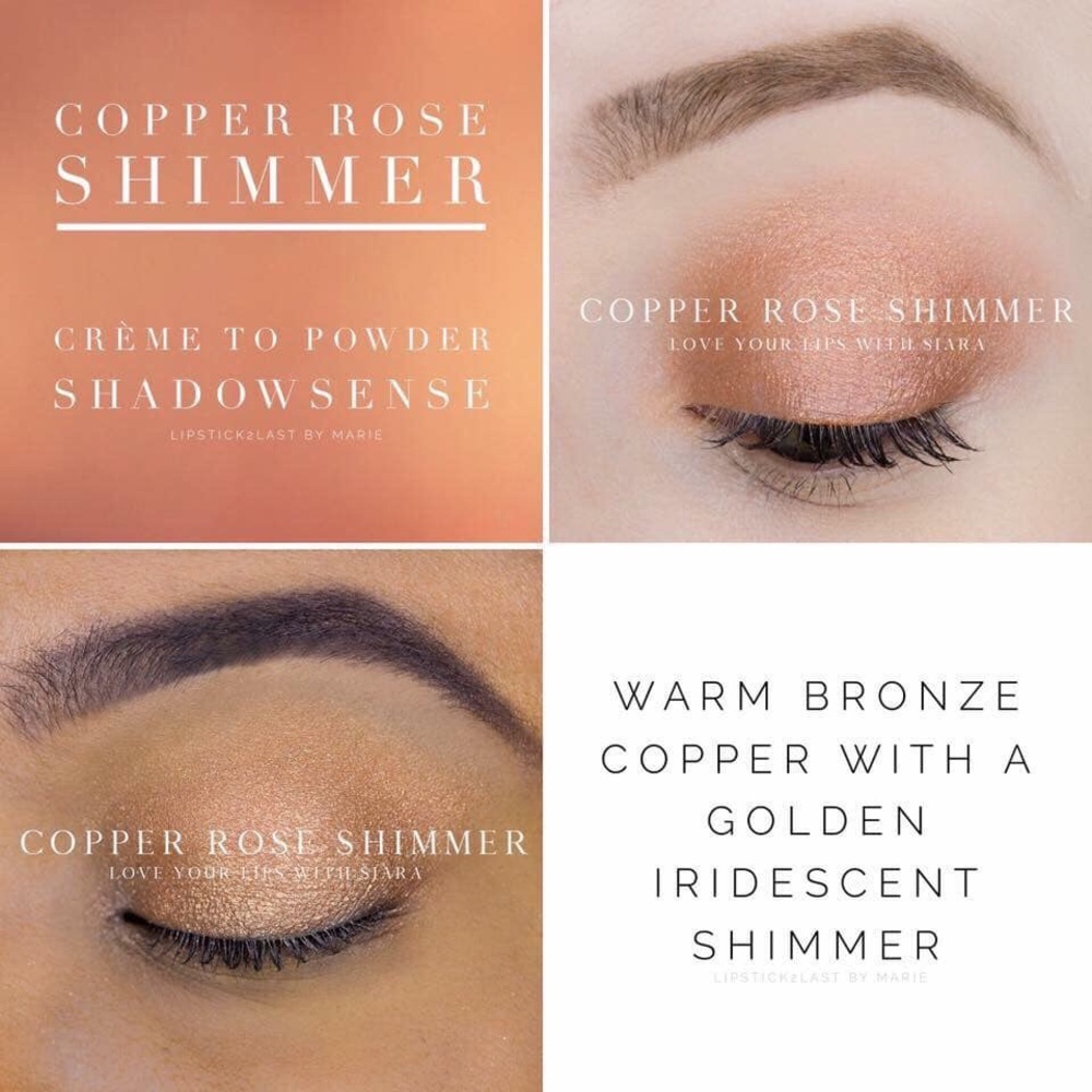 Copper Rose Shimmer ShadowSense